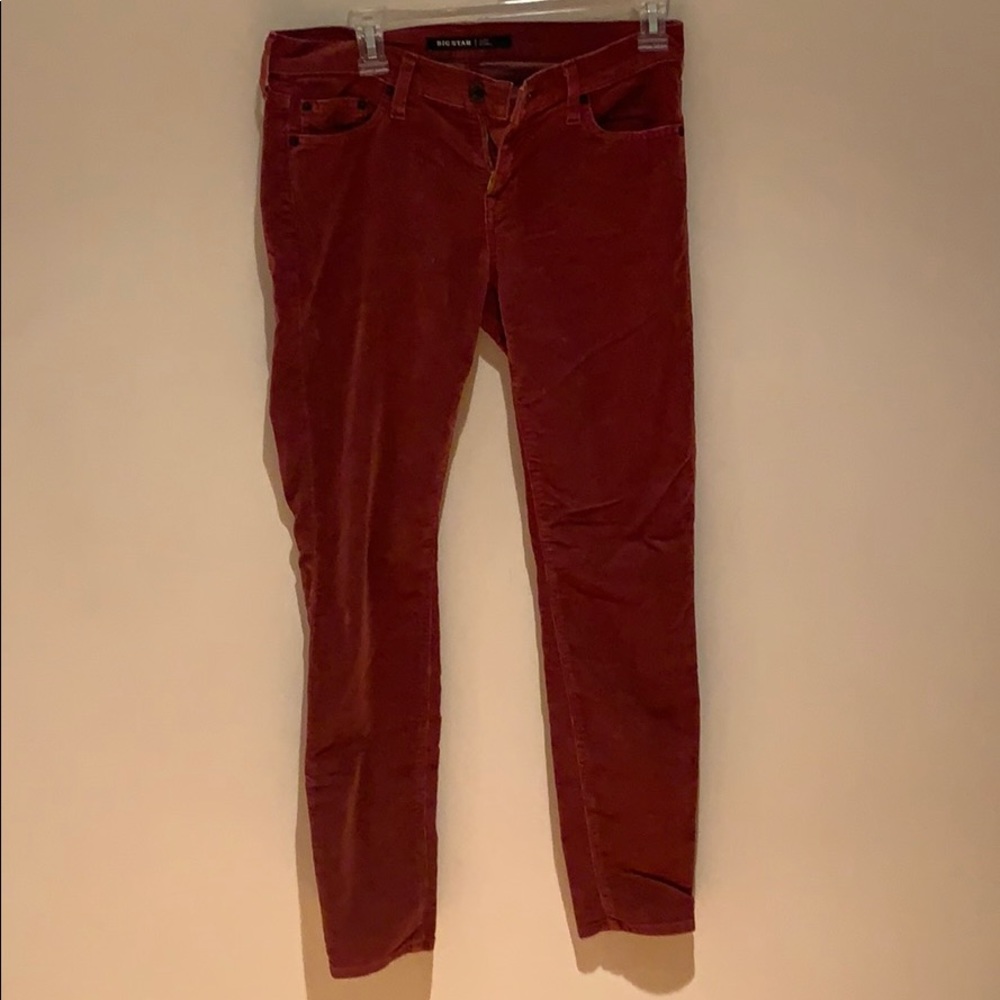 Big star red corduroys